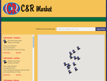 Tablet Screenshot of crsupermarkets.com